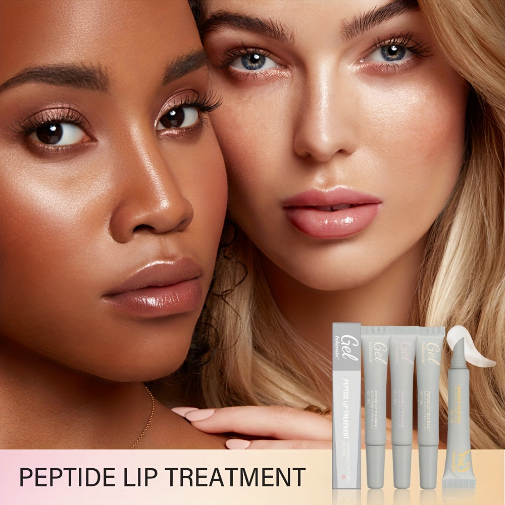 Polypeptide Lip Care Gel, Smooth Lip Lines And Reduce Dead Skin, Moisturizing And Hydrating Lip Repair Gel