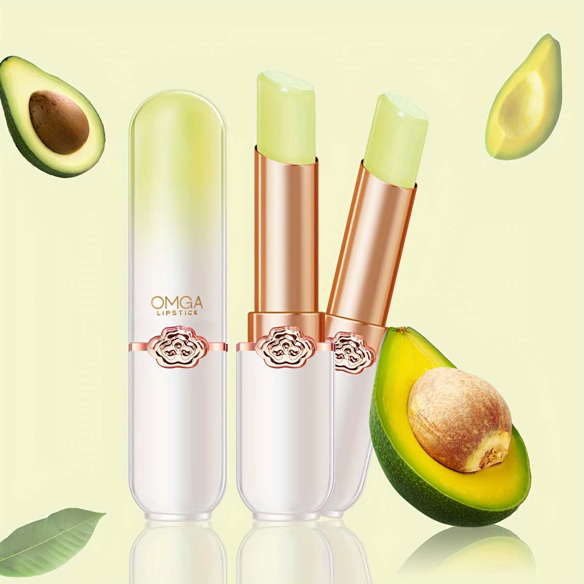 Fruit-flavored Colored Lip Balm-Long-term Nutrition In Autumn And Winter Moisturizes Chapped Lips, Gently Moisturizes Lip Balm For 8 Flavors Optional Contain Plant Squalene, Perfect Christmas Gift For Women.