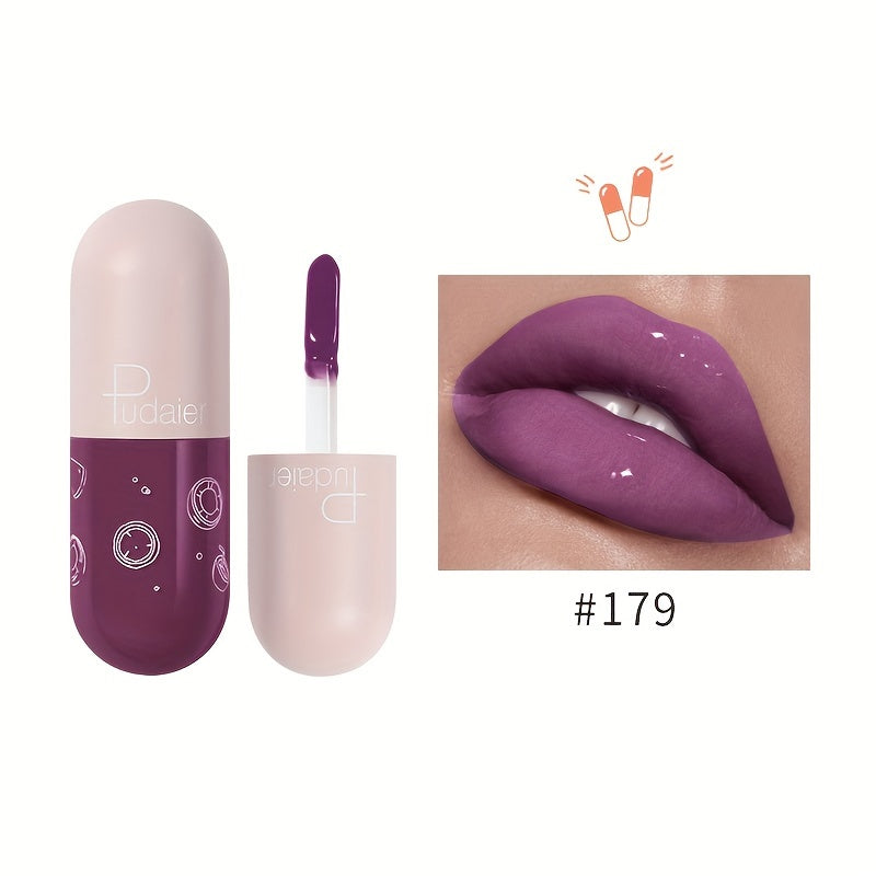 Capsule Lip Stain Non Stick Cup Non Fade Lip Gloss Mirror Glow Valentine's Day Gifts For Music Festival