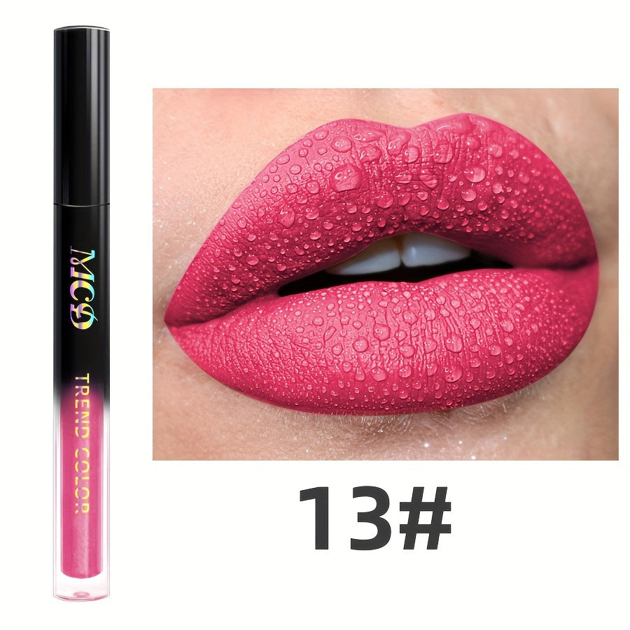 Lip Glaze Long Lasting Waterproof Liquid Lipstick Dewy Lip Oil Lip Tint Moisturizing Makeup Lip Balm With High Pigmented Mardi Gars Gifts