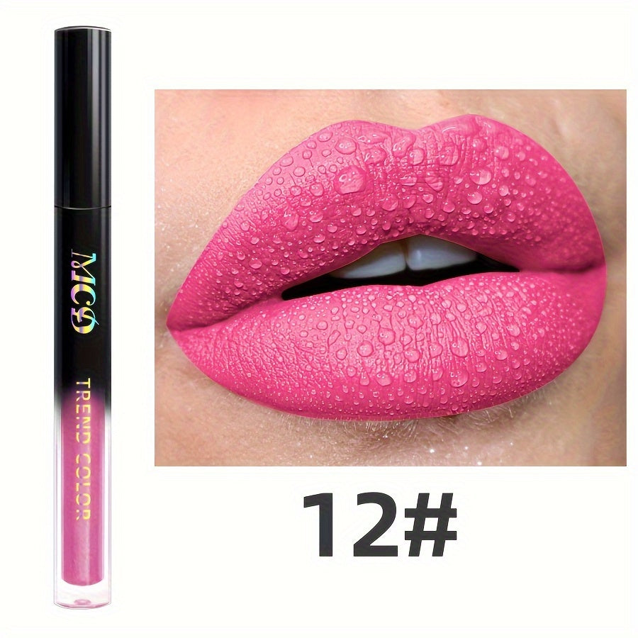 Lip Glaze Long Lasting Waterproof Liquid Lipstick Dewy Lip Oil Lip Tint Moisturizing Makeup Lip Balm With High Pigmented Mardi Gars Gifts