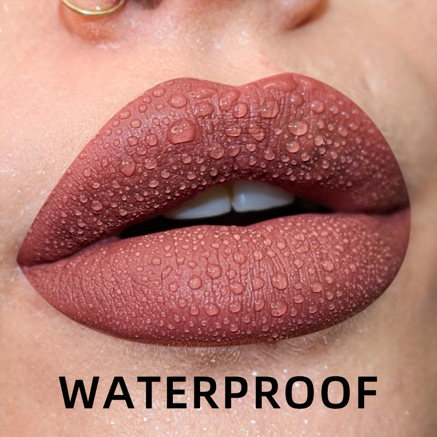 Lip Glaze Long Lasting Waterproof Liquid Lipstick Dewy Lip Oil Lip Tint Moisturizing Makeup Lip Balm With High Pigmented Mardi Gars Gifts