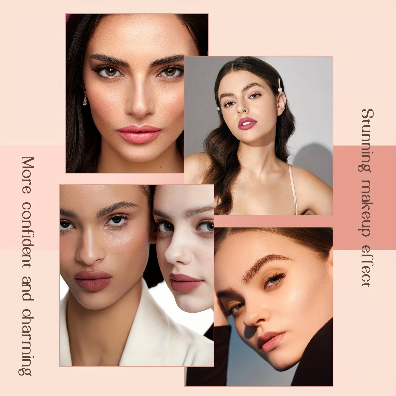 8-Color Moisturizing Lipstick Crayon - Long-lasting, Waterproof, Smooth, Fuller Effect - Professional Lip Makeup Valentine's Day Gifts