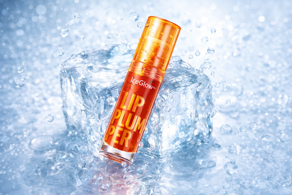 IceGlow™ Lip Plumper Gloss – Hydrating & Volumizing High-Shine Lip Serum