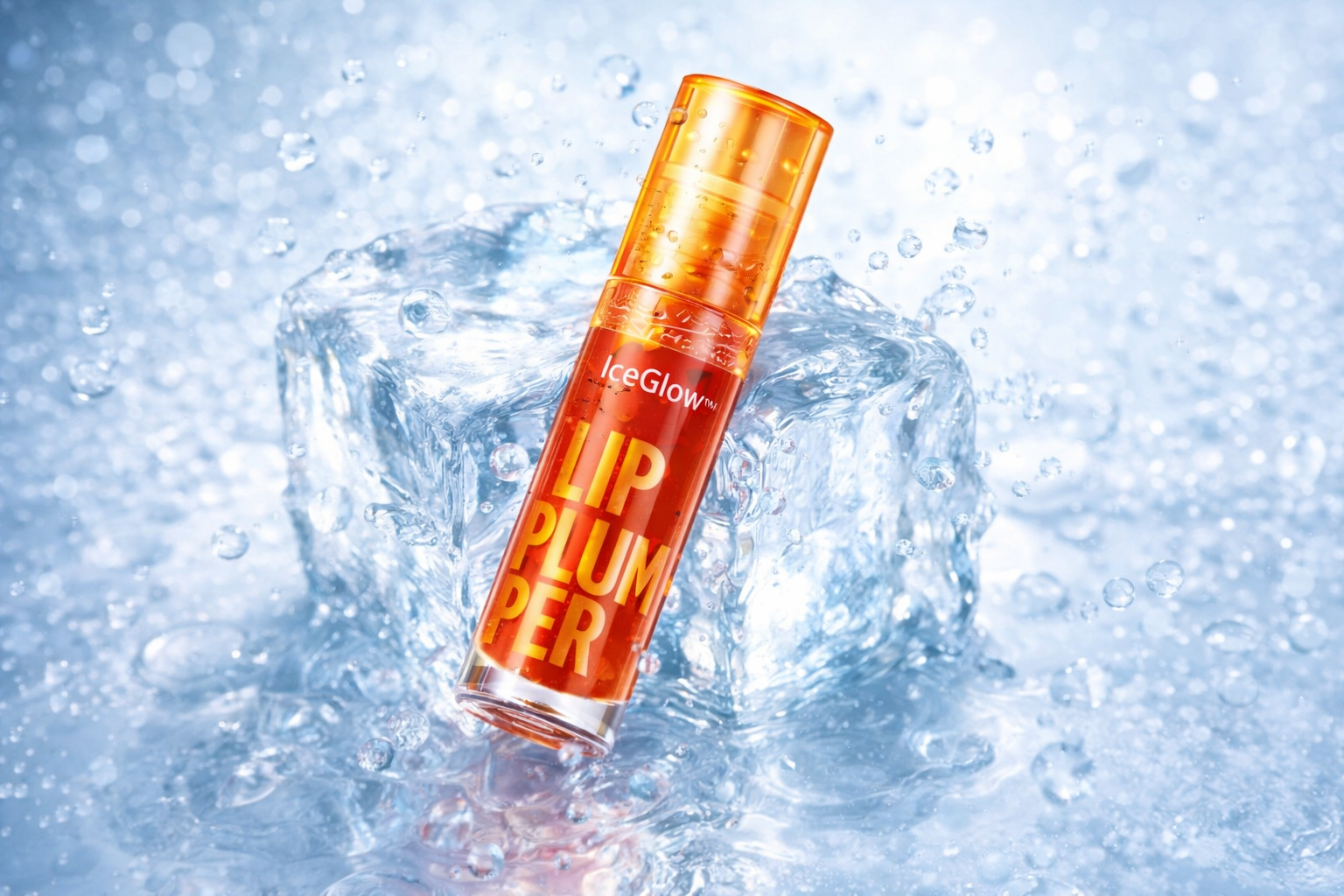 IceGlow™ Lip Plumper Gloss – Hydrating & Volumizing High-Shine Lip Serum